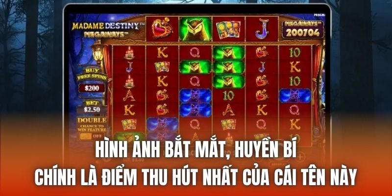 Hình ảnh bắt mắt, huyền bí chính là điểm thu hút nhất của cái tên này